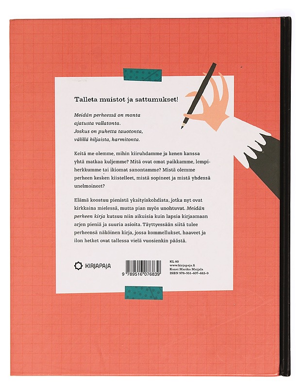 Meidän perheen kirja : arjen aarteita ja muita merkintöjä - Tietokirjat ja oppaat - 10105330296 - 1