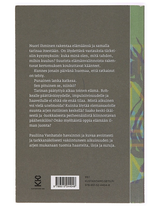 Toinen elämä : muistiinpanoja - Pauliina Vanhatalo - Elämäkerrat ja muistelmat - 10105330377 - 1