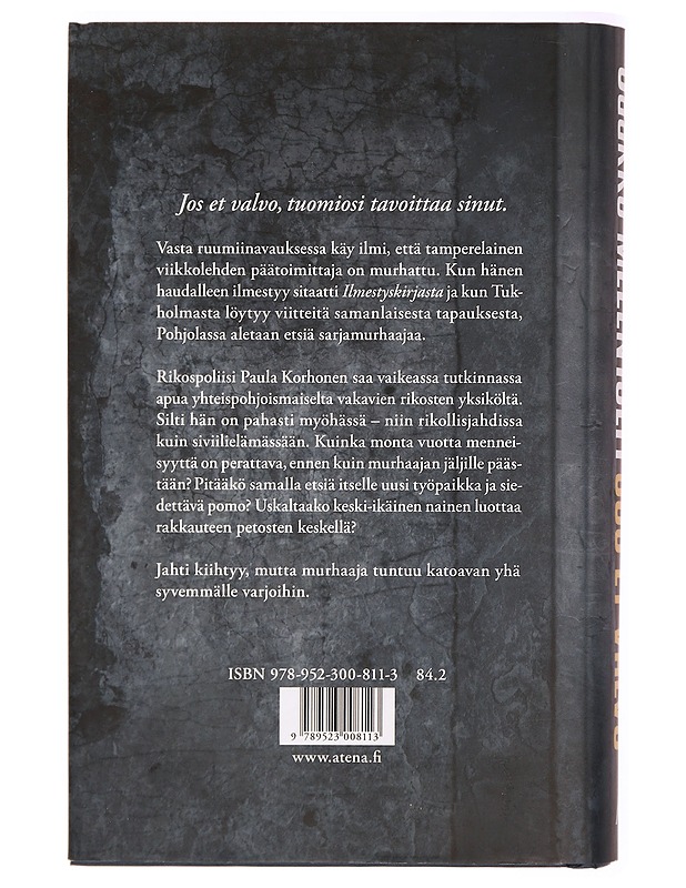 Jos et valvo - Jaakko Melentjeff - Jännitys ja dekkarit - 10105330488 - 1