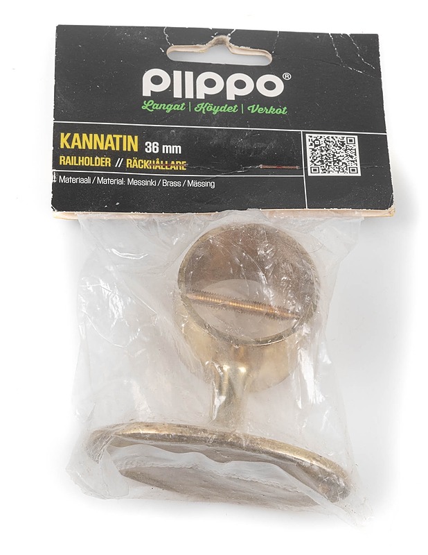 PIIPPO kaideköyden kannatin 36mm messinki - Muut urheiluvälineet ja vapaa-aika - 10105330585 - 0