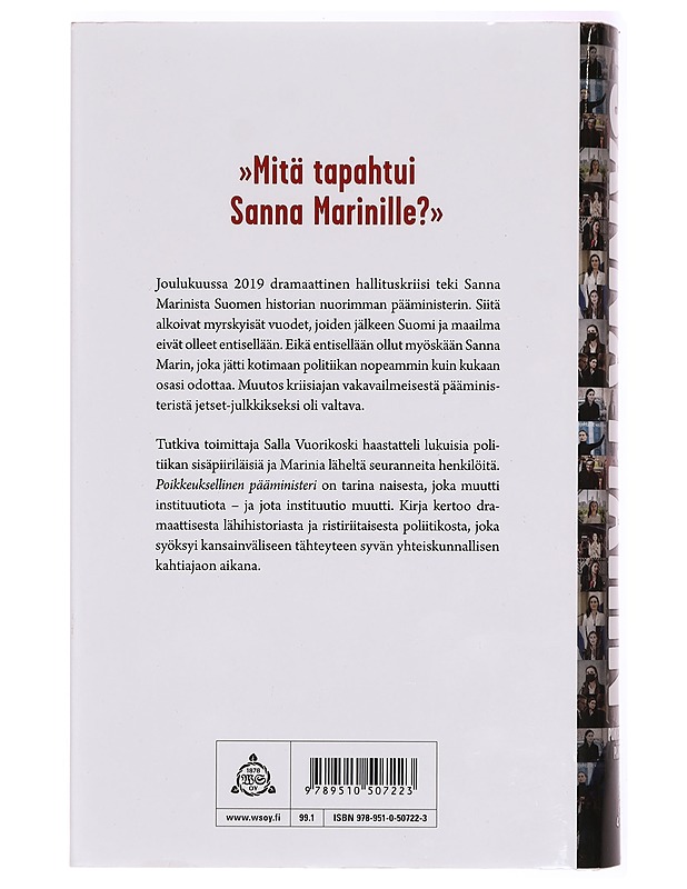 Sanna Marin : poikkeuksellinen pääministeri - Salla Vuorikoski - Elämäkerrat ja muistelmat - 10105330605 - 1