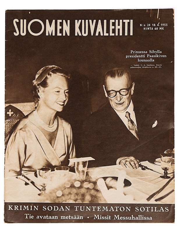 Suomen kuvalehti 24/1955 - Lehdet - 10105330681 - 0