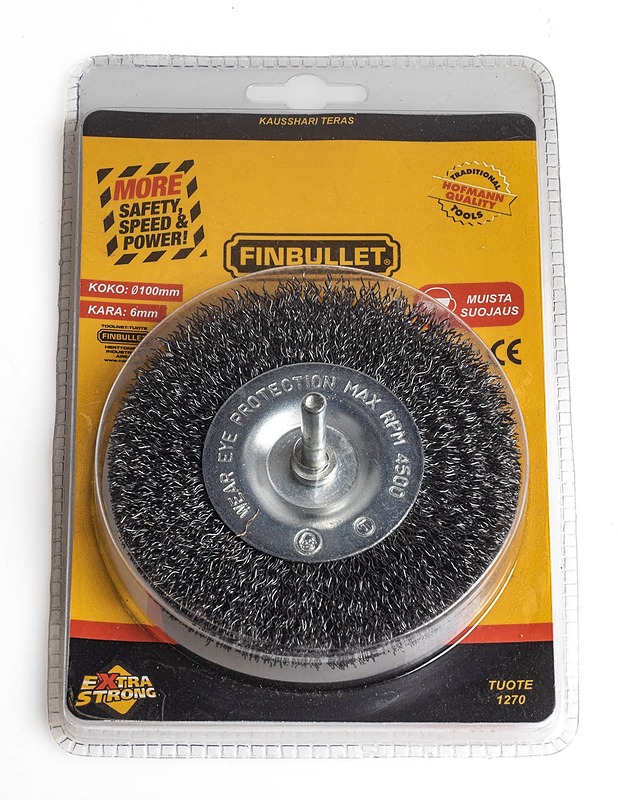 FINBULLET lautasharja teräs - Rakennustarvikkeet - 10105330855 - 0