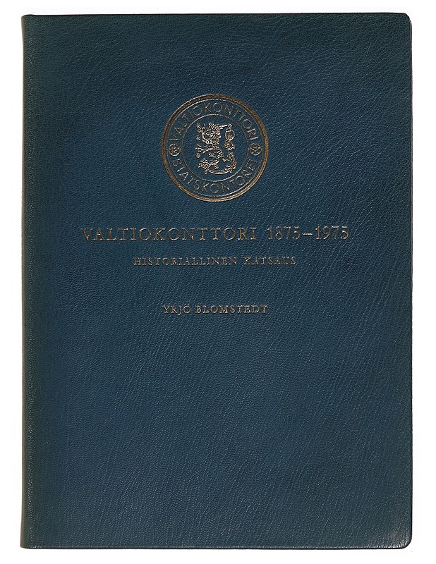 Valtiokonttori 1875-1975 - Yrjö Blomstedt - Historiakirjat - 10105330973 - 0