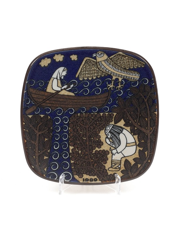 ARABIA Kalevala vuosilautanen 1980 - Designsuosikit - 10105331163 - 0