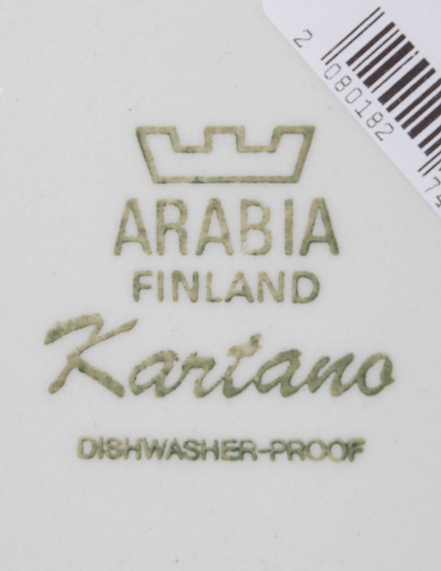ARABIA Kartano kerma- ja sokeriastia - Designsuosikit - 10105331449 - 2