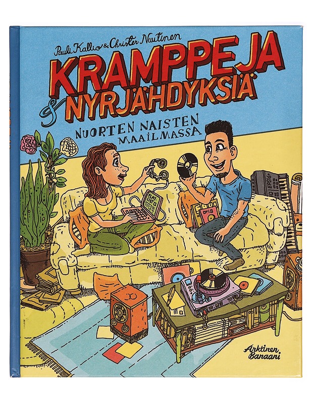 Kramppeja & nyrjähdyksiä nuorten naisten maailmassa - Kallio, Pauli - Sarjakuvat - 10105331458 - 0