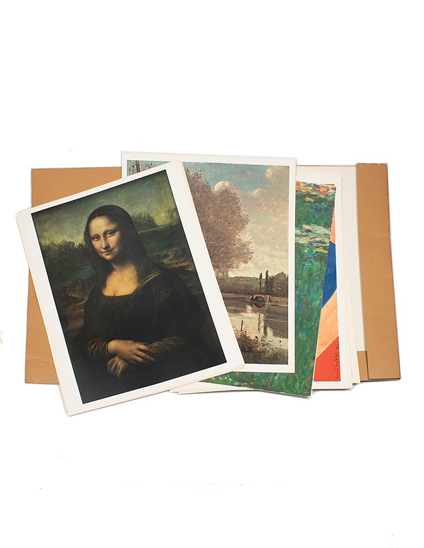 MUSEUM MASTERS taidejuliste, 18 kpl - Taulut ja julisteet - 10105331481 - 1