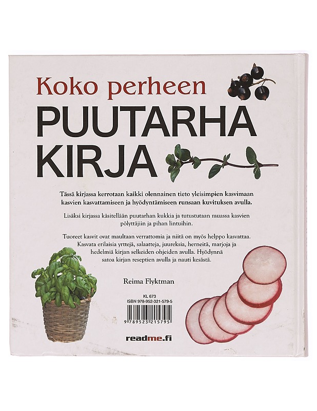 Koko perheen puutarhakirja - Reima Flyktman - Tietokirjat ja oppaat - 10105331861 - 1