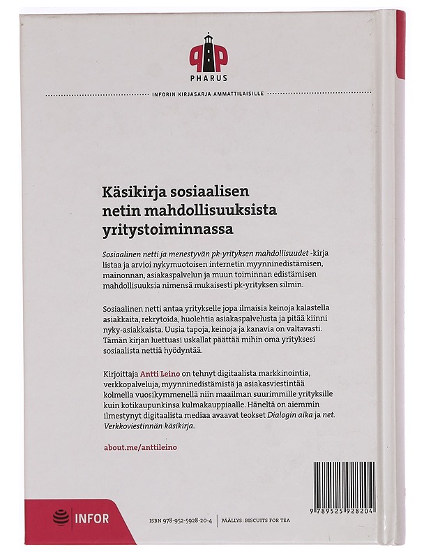 Sosiaalinen netti ja menestyvän pk-yrityksen mahdollisuudet - Antti Leino - Tietokirjat ja oppaat - 10105331923 - 1
