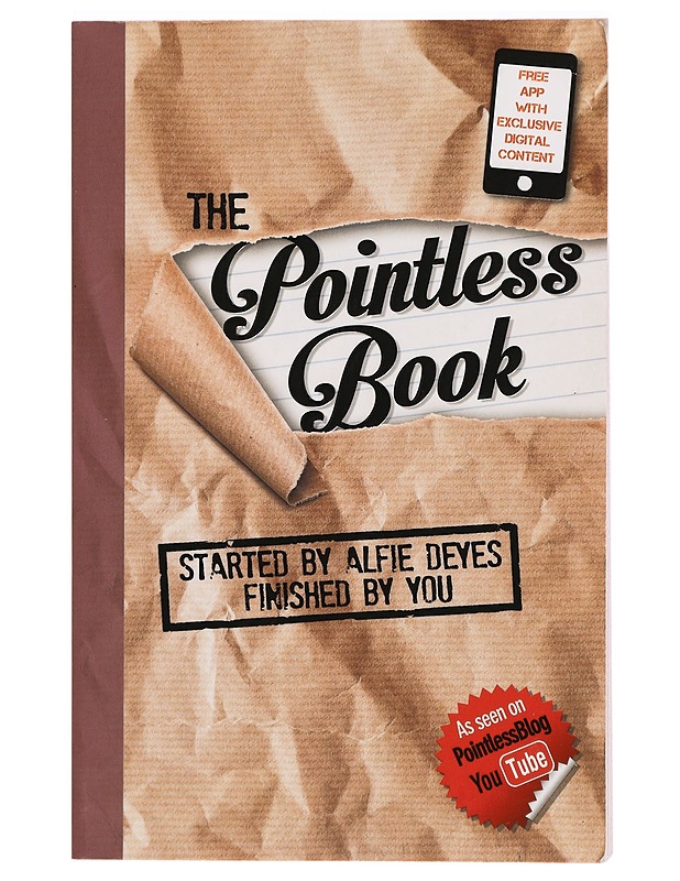 The Pointless Book: Started by Alfie Deyes, Finished by You - Alfie Deyes - Tietokirjat ja oppaat - 10105332052 - 0