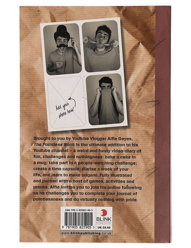 The Pointless Book: Started by Alfie Deyes, Finished by You - Alfie Deyes - Tietokirjat ja oppaat - 10105332052 - 1