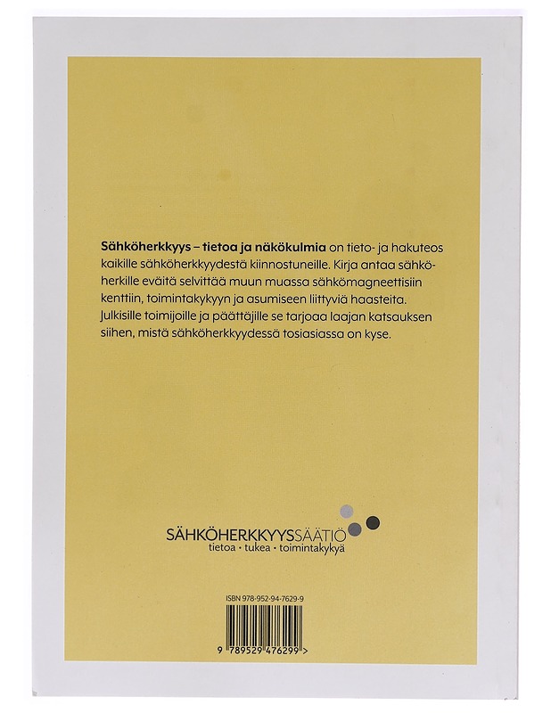 Sähköherkkyys - tietoa ja näkökulmia - Hagström, Marjukka - Tietokirjat ja oppaat - 10105332118 - 1