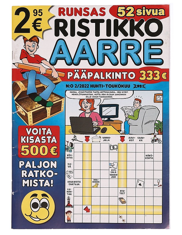 Runsas ristikko aarre - Sarjakuvat - 10105332252 - 0