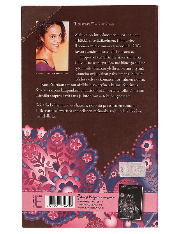 Keisarin kullanmuru : romaani - Evaristo, Bernardine - Romaanit ja novellit - 10105332455 - 1