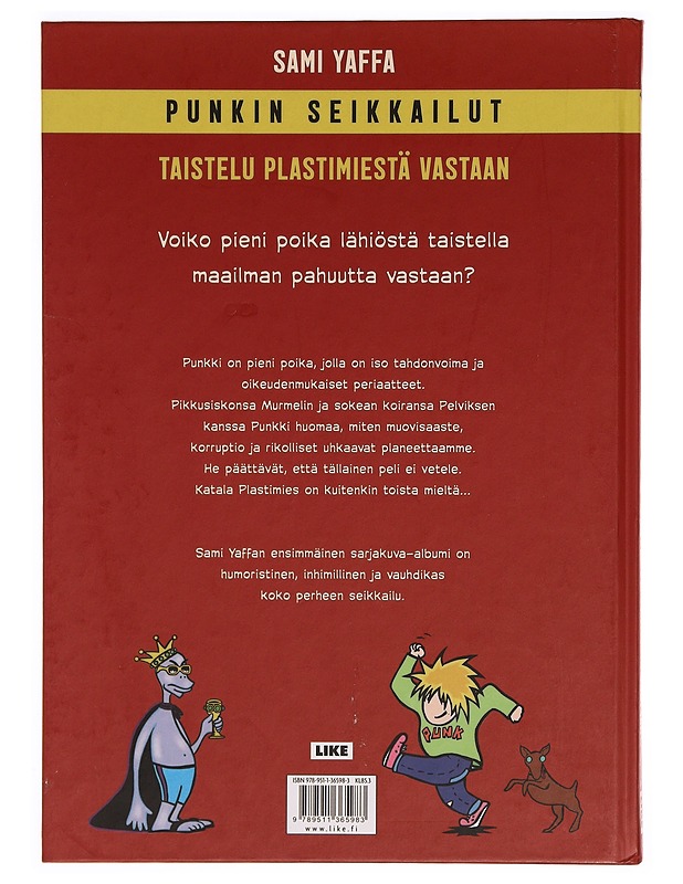 Punkin seikkailut : taistelu Plastimiestä vastaan - Sami Yaffa - Sarjakuvat - 10105332514 - 1