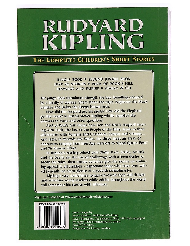 The complete children´s short stories - Rudyard Kipling - Romaanit ja novellit - 10105332526 - 1