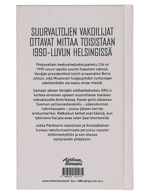 Kontrolli parempi - Jukka Parkkari - Jännitys ja dekkarit - 10105332567 - 1