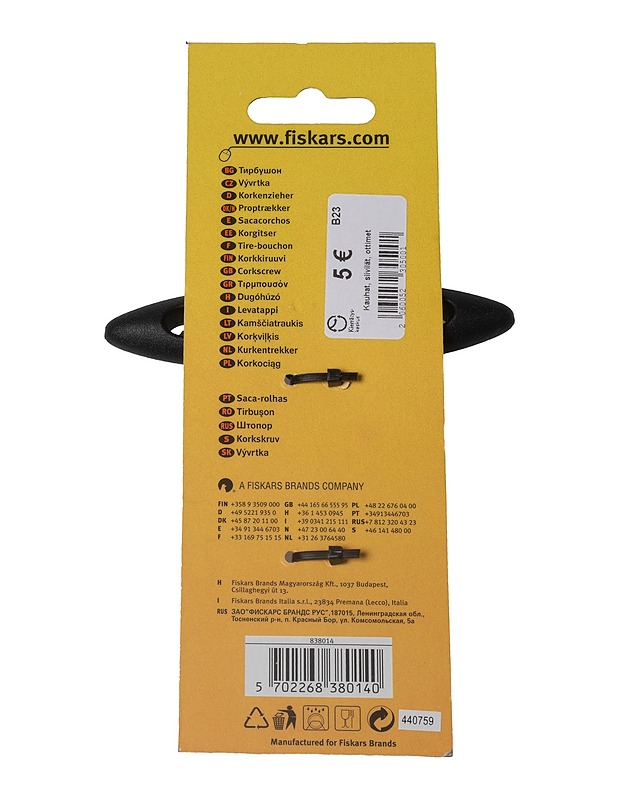FISKARS Avanti korkinavaaja - Designsuosikit - 10105332934 - 1