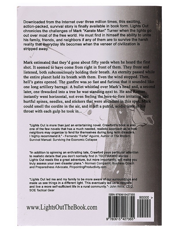 Lights out - David Crawford - Romaanit ja novellit - 10105333036 - 1