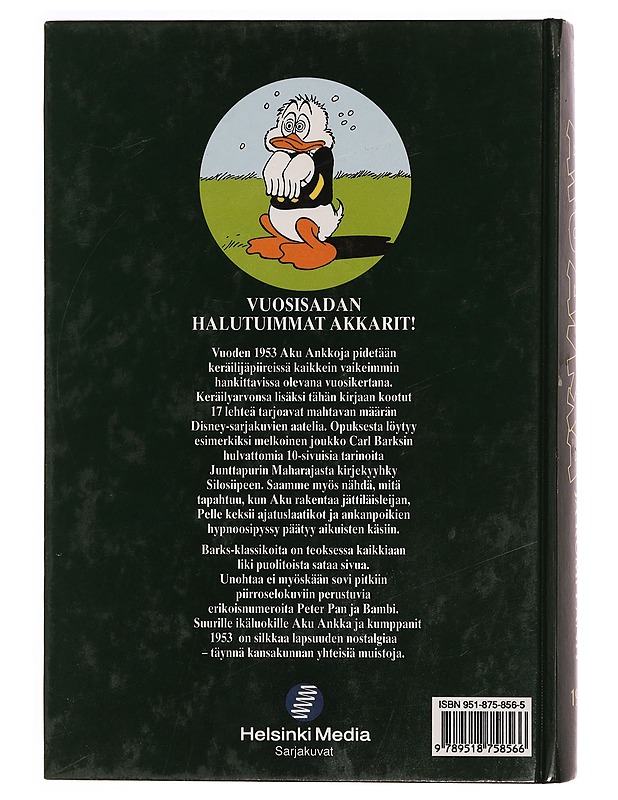 Aku Ankka ja kumppanit : 1953 - Disney, Walt - Sarjakuvat - 10105333070 - 1