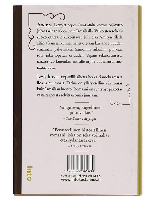 Pitkä laulu - Levy, Andrea - Romaanit ja novellit - 10105333470 - 1