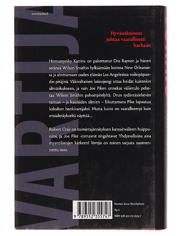 Vartija - Crais, Robert - Jännitys ja dekkarit - 10105333540 - 1