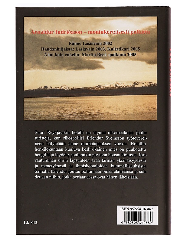 Ääni kuin enkelin - Arnaldur Indriðason - Romaanit ja novellit - 10105333640 - 1
