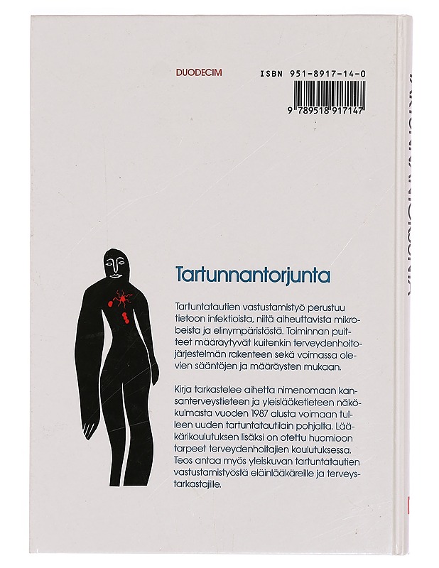 Tartunnantorjunta - Aho, Kimmo - Tietokirjat ja oppaat - 10105333687 - 1