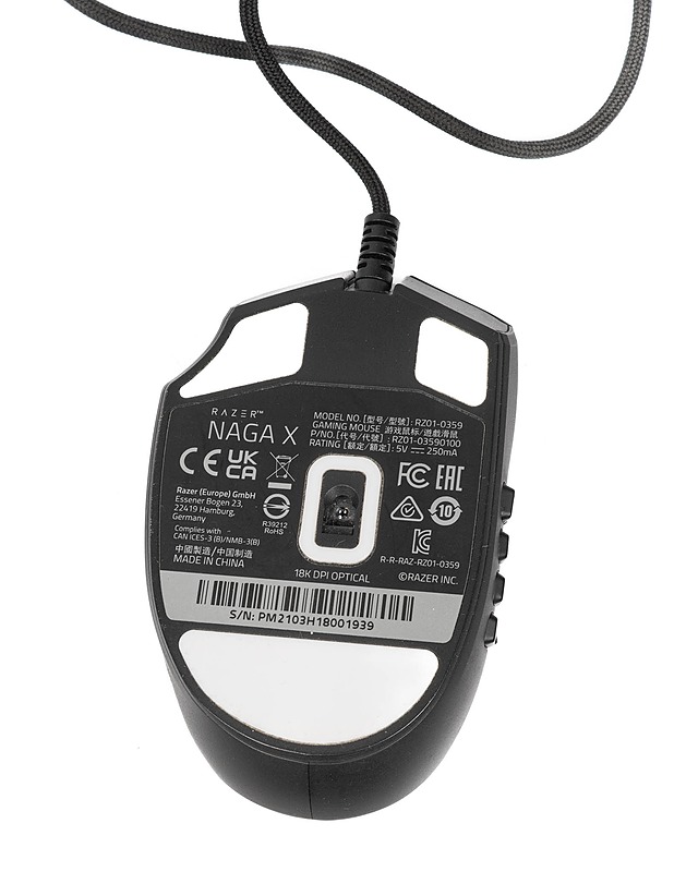 RAZER Naga X pelihiiri - Muut urheiluvälineet ja vapaa-aika - 10105333712 - 1