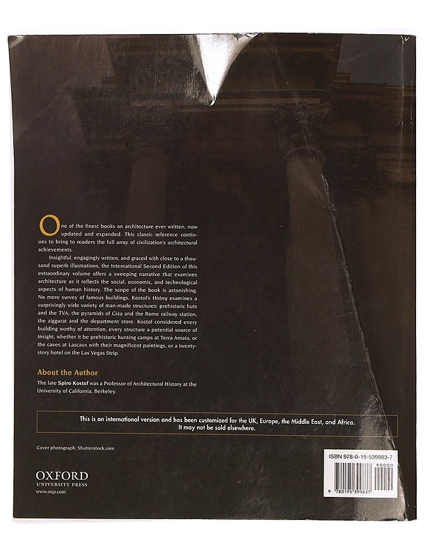 A history of architecture : settings and rituals - Spiro Kostof - Tietokirjat ja oppaat - 10105333739 - 1