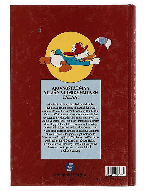 Aku Ankka ja kumppanit : näköispainos vuosikerroista 1951-1952 - Disney, Walt - Sarjakuvat - 10105333786 - 1