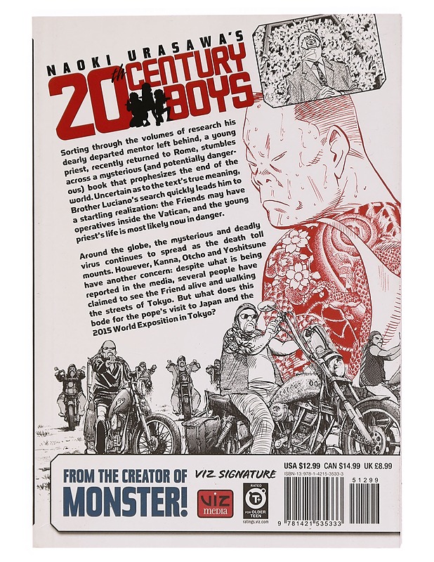 Naoki Urasawa's 20th century boys. Vol 15 : Expo hurray - Urasawa, Naoki - Sarjakuvat - 10105334279 - 1