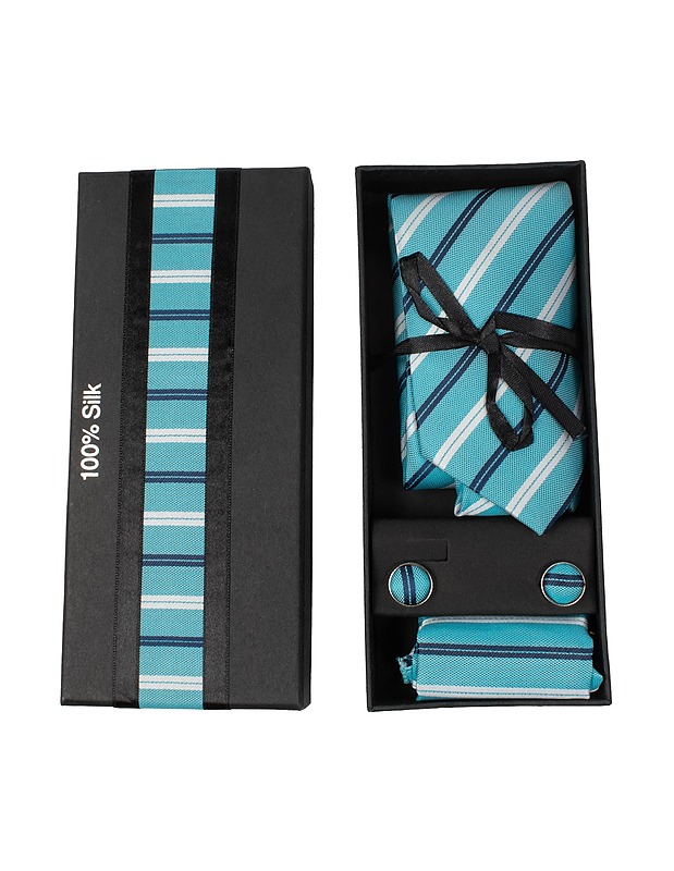 SAM WELL solmiosetti, 4 osaa - Solmiot ja kalvosinnapit - 10105334412 - 0