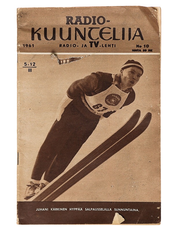 Radiokuuntelija 1961 no.10 - Lehdet - 10105334514 - 0