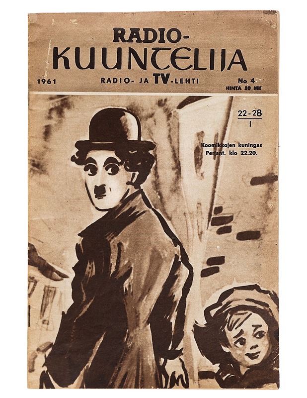 Radiokuuntelija 1961 no.4 - Lehdet - 10105334517 - 0