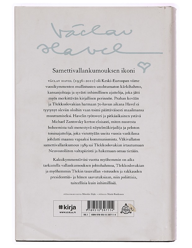 Václav Havelin elämä - Zantovsky, Michael - Elämäkerrat ja muistelmat - 10105334753 - 1