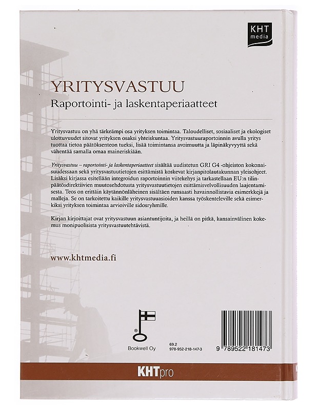 Yritysvastuu : raportointi- ja laskentaperiaatteet - Niskala, Mikael - Tietokirjat ja oppaat - 10105334790 - 1