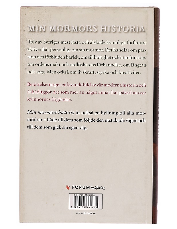 Min mormors historia - Stenberg, Birgitta - Elämäkerrat ja muistelmat - 10105334956 - 1