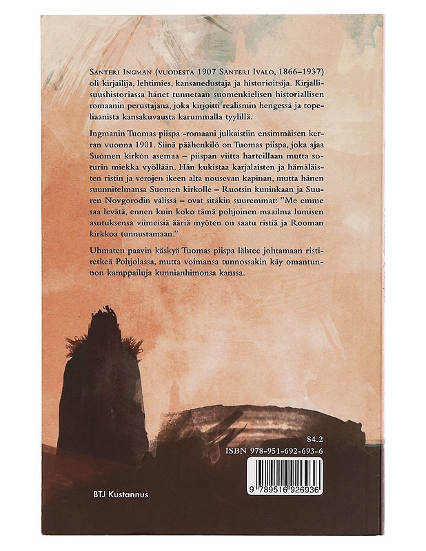 Tuomas piispa - Ingman, Santeri - Romaanit ja novellit - 10105334979 - 1