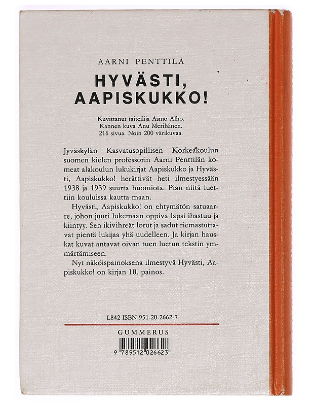 Hyvästi Aapiskukko - Lastenkirjat - 10105335179 - 1