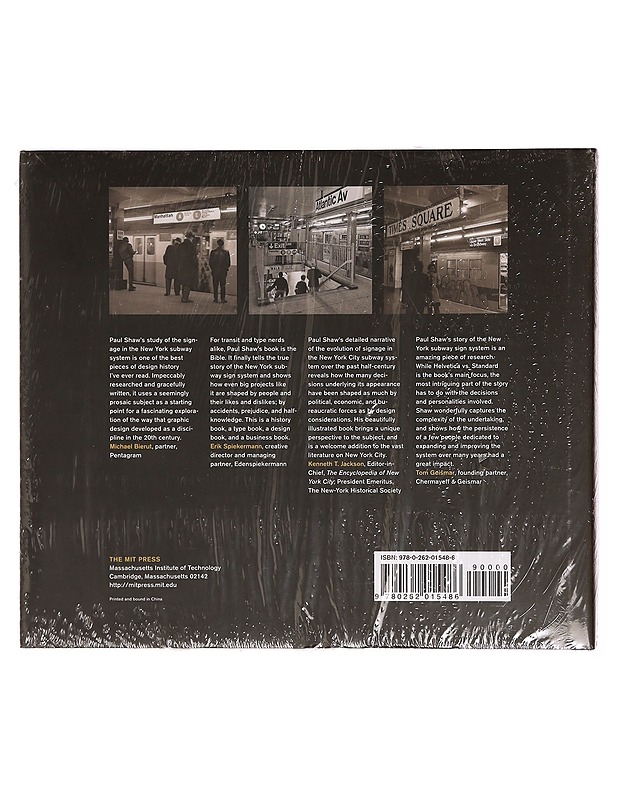 Helvetica and the New York City subway system : the true (maybe) story - Paul Shaw - Tietokirjat ja oppaat - 10105335177 - 1