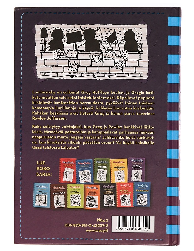 Neropatin päiväkirja. 13, Kylmää kyytiä - Kinney, Jeff - Nuorten kirjat - 10105335266 - 1