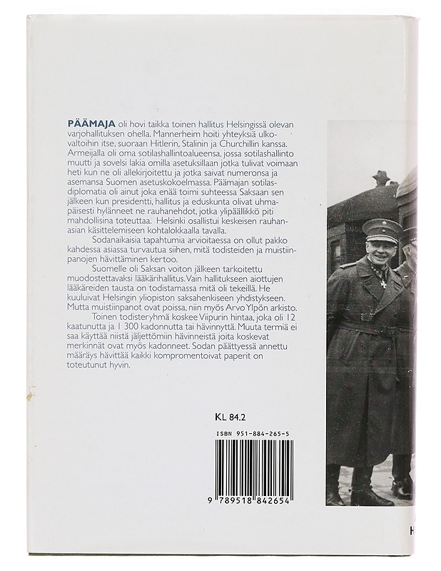 Päämaja - Suomen hovi - Paavo Haavikko - Historiakirjat - 10105335320 - 1