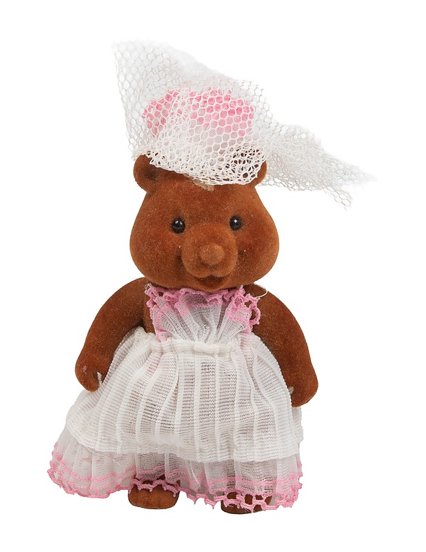 SYLVANIAN FAMILIES karhu häämekossa figuuri - Lasten lelut - 10105335437 - 0