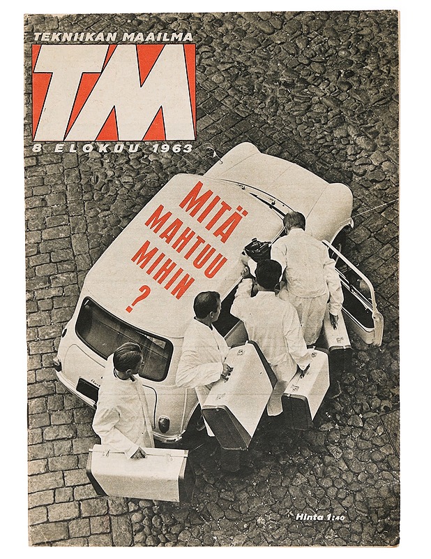 Tekniikan maailma - 8 elokuu 1963 - Sarjakuvat - 10105335545 - 0