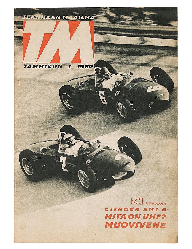 Tekniikan maailma - tammikuu I 1962 - Sarjakuvat - 10105335552 - 0