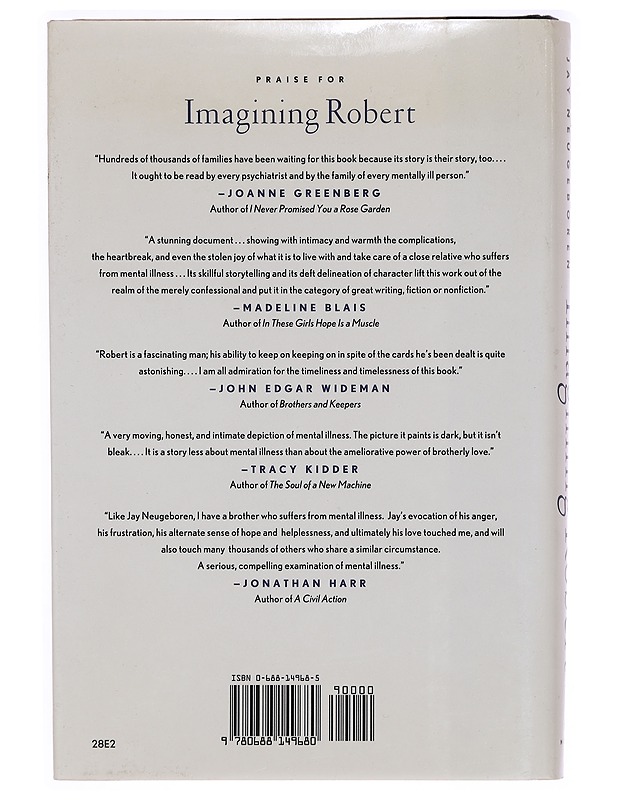 Imagining Robert: My Brother, Madness, and Survival : A Memoir - Jay Neugeboren - Elämäkerrat ja muistelmat - 10105335624 - 1
