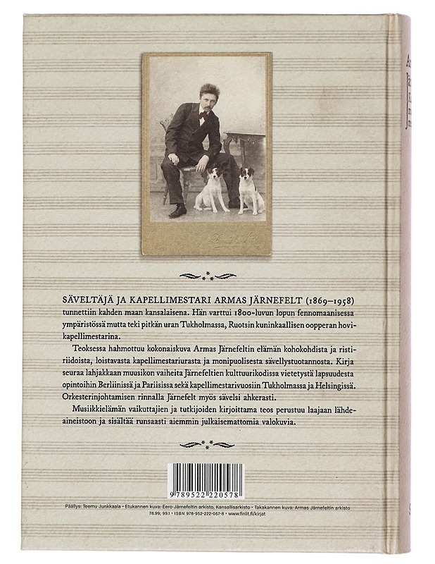 Armas Järnefelt : kahden maan mestari - Salmi, Hannu - Elämäkerrat ja muistelmat - 10105335697 - 1