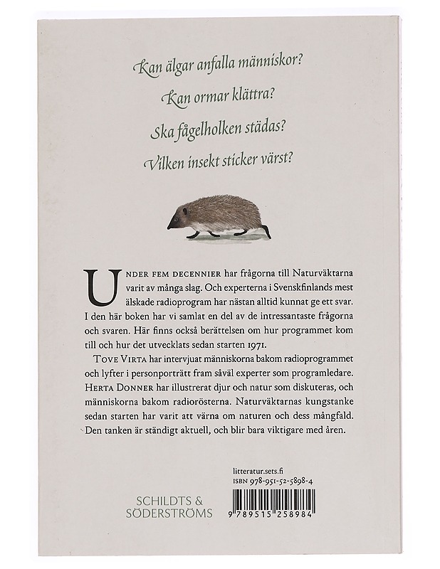 Naturväktarna - Virta, Tove - Tietokirjat ja oppaat - 10105335870 - 1